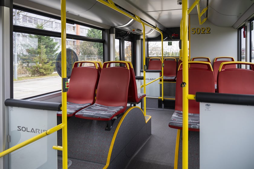 Solaris Urbino 12 hydrogen w zajezdni MPK Wrocław